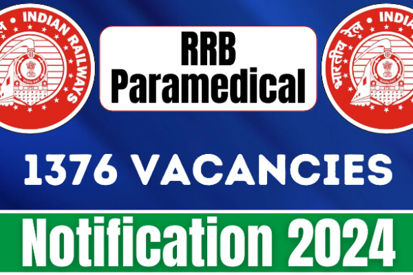 RRB Paramedical Recruitment 2024 Apply Now